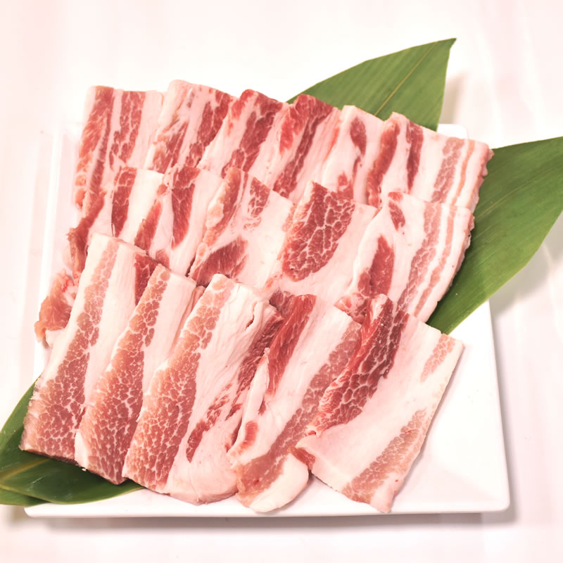 五島美豚バラ焼肉用